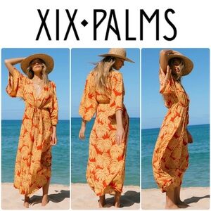 XIX Palms ✨ Hawaii • HAITI KIMONO DRESS • Medium
